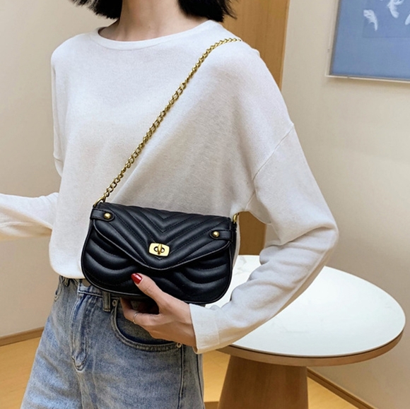 Brand New Woman PU Leather  Crossbody purse/handbag with mini coin bag - Picture 4 of 6